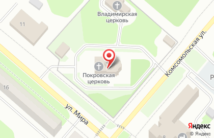 EKG на улице Мира на карте