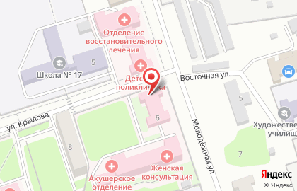 Городская больница им. Л.Я. Литвиненко, г. Новоалтайск в Новоалтайске на карте