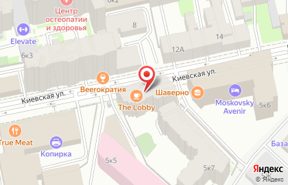 Пекарня Печь & Ланч в Московском районе на карте