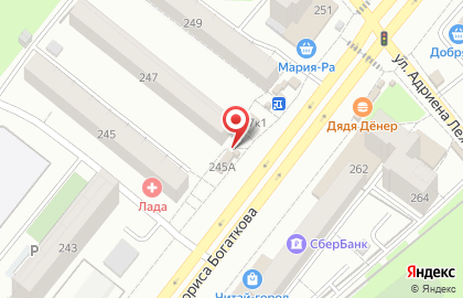 Ателье по ремонту одежды в Новосибирске на карте
