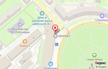Среднерусский колледж управления и бизнеса на карте