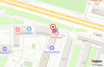 Ортопедический салон ОРТЕКА Рязанский проспект на карте