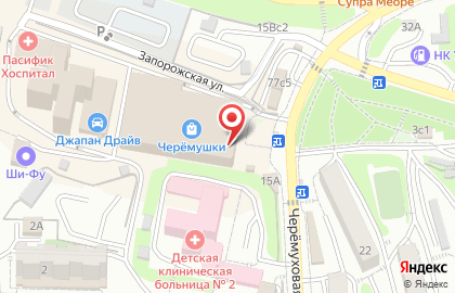 Бутик по продаже натуральных цветов в стекле и чайных подарков Вермонт ДВ в Первомайском районе на карте