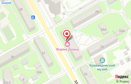 Салон красоты Фирма Диана на карте