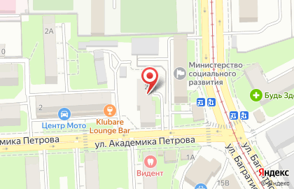 Библиотека №8 им. Ю.В. Пашкова на улице Багратиона на карте