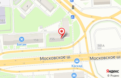 Территориальное Общественное Самоуправление на Московском шоссе на карте