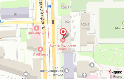 Салон красок и малярных инструментов Benjamin Moore на Московском проспекте на карте