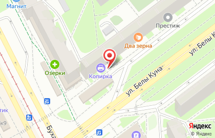 Копировальный центр Копирка на метро Международная на карте