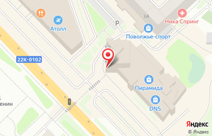 Салон цветов Лаванда в Нижнем Новгороде на карте