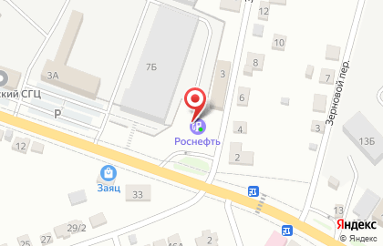 АЗК ТНК на Ливенской улице на карте