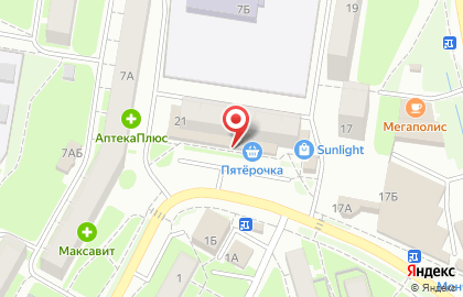 Офис продаж Билайн в Автозаводском районе на карте
