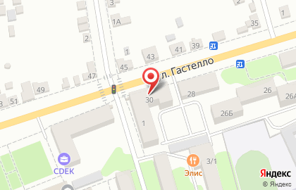 Магазин Рубль Бум и 1b.ru на улице Гастелло на карте