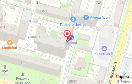 ООО Велес на улице Пушкина на карте