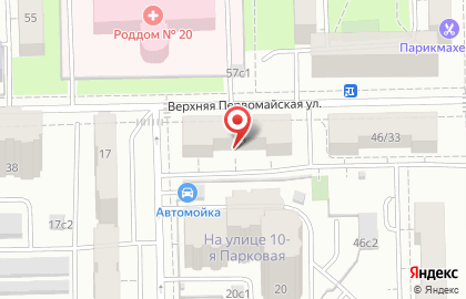 НИКА-ОПТИК на Первомайской на карте