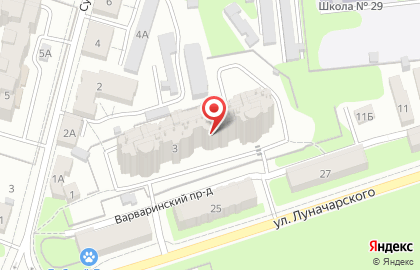 Служба заказа легкового транспорта Лидер во Владимире на карте