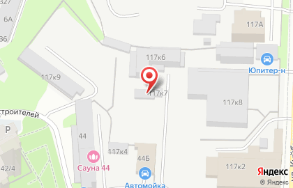 Транспортная компания ТрансЭкспресс в Свердловском районе на карте