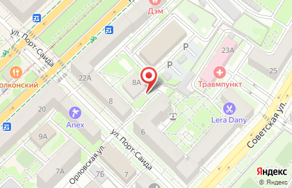 Квартирное бюро в Центральном районе на карте