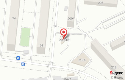 Магазин-закусочная в Кировском районе на карте