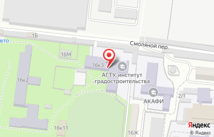Астраханский государственный технический университет в Ленинском районе на карте