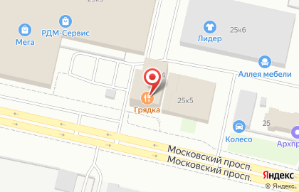 Компания VG на проспекте Московском на карте