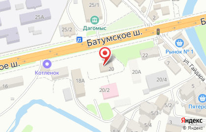 ЗАГС Лазаревского района на карте