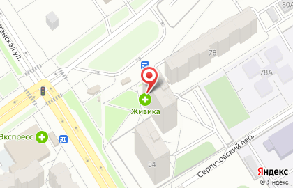 Аптека Живика в Екатеринбурге на карте