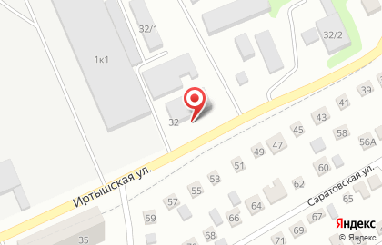 Торгово-производственная компания Сварочный центр на Иртышской улице на карте