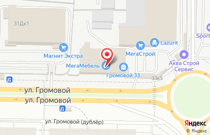 ЗОВ Белорусские кухни на улице Громовой на карте