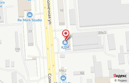 Торговая компания Красторг в Коминтерновском районе на карте