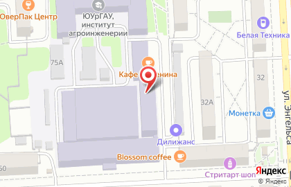 Кафе на проспекте Ленина, 75 на карте