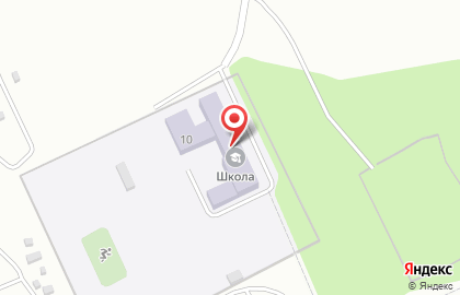 Средняя школа на Железнодорожной улице на карте