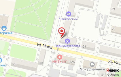 Хозяйственный магазин Дачник на улице Чайковского на карте