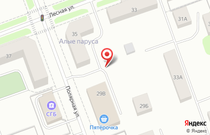 Автостоянка в Архангельске на карте