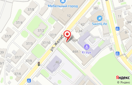 Торгово-производственная компания Фабрика носков на улице Желябова на карте