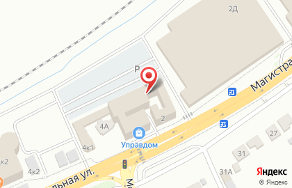 Салон-магазин Обои Буржуй-Декор на Магистралиной улице на карте