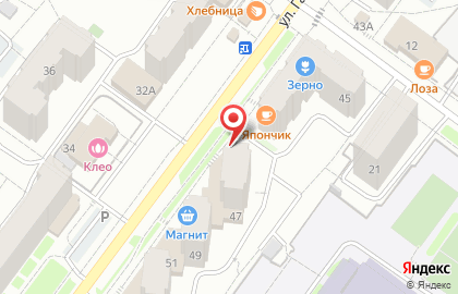 Ярославский филиал Банкомат, Балтийский банк на улице Гагарина на карте