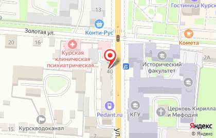 Цветочный магазин в Курске на карте