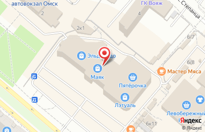 Магазин-мастерская Ваш гобелен на проспекте Комарова на карте