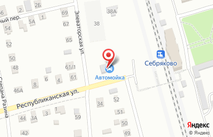 Автомойка в Волгограде на карте