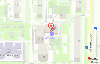 Фитнес-клуб AST-fitness на карте