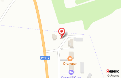 Автостоянка Казачий стан на карте