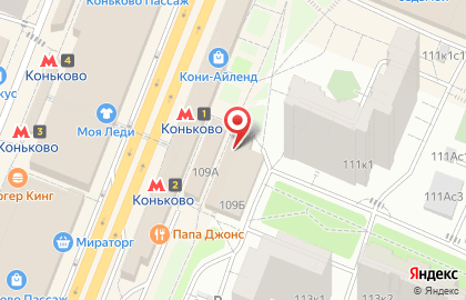 Молочный домик на Профсоюзной улице на карте