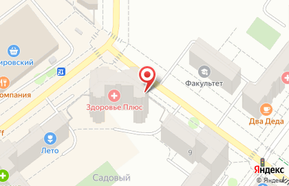 Косметологическая клиника Врачебная Косметология на улице Орджоникидзе в Верхней Пышме на карте
