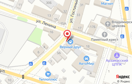 Салон ПенснЭ Оптик в Нижнем Новгороде на карте
