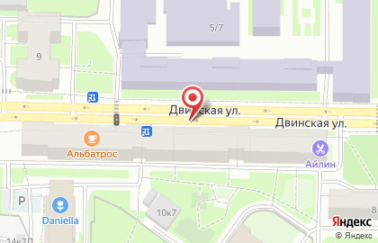 Отдел Вселения и Регистрационного Учёта Граждан на Двинской улице на карте