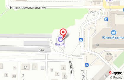 СТО Лукойл на улице Ульяны Громовой на карте
