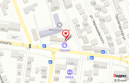 Магазин автозапчастей Автолидер на Октябрьской улице на карте
