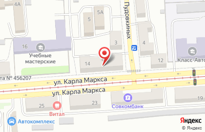 Магазин компьютерной техники Omega Electronics на улице Карла Маркса, 14 на карте