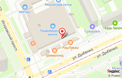 Сообщество юристов и адвокатов Санкт-Петербурга ЩИТ на карте