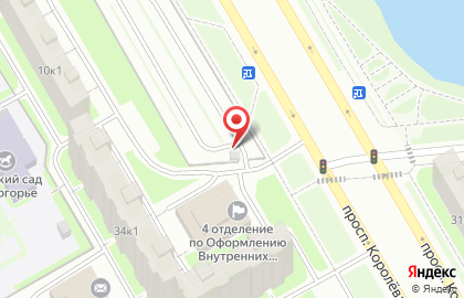 Автостоянка Приморская на карте